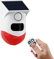 Solar Alarm Light with Motion Detector