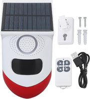 Solar Alarm Light with Motion Detector