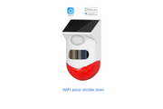 Solar Alarm Light with Motion Detector