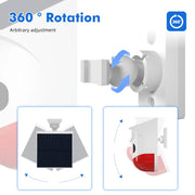 Solar Alarm Light with Motion Detector