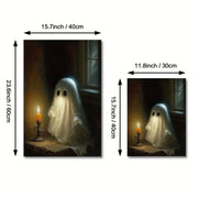 Vintage Ghost by Candlelight Art Print