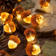 Acorn Fall Decorations String Lights