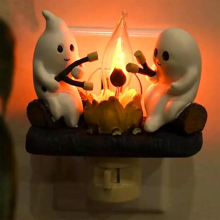 Ghost Campfire Nightlight