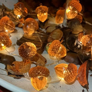 Acorn Fall Decorations String Lights