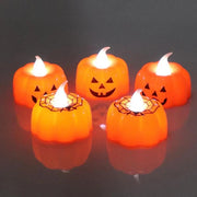 Festive Halloween Glow Candles