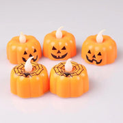 Festive Halloween Glow Candles