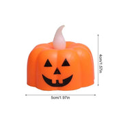 Festive Halloween Glow Candles