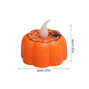 Festive Halloween Glow Candles